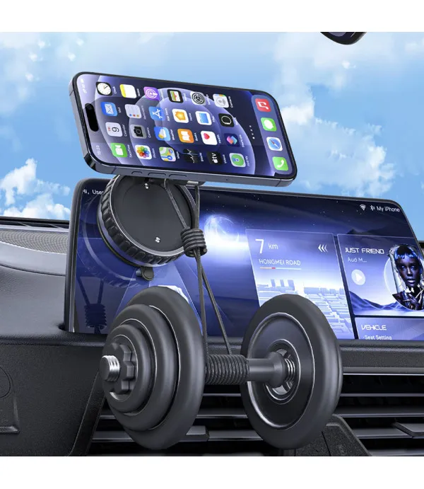 Techsuit Premium Car Holder VacuumGripX S15 magnetski nosač za mobitel