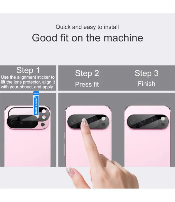 Techsuit Full Camera Glass zaštitno staklo za kameru Google Pixel 10 Pro