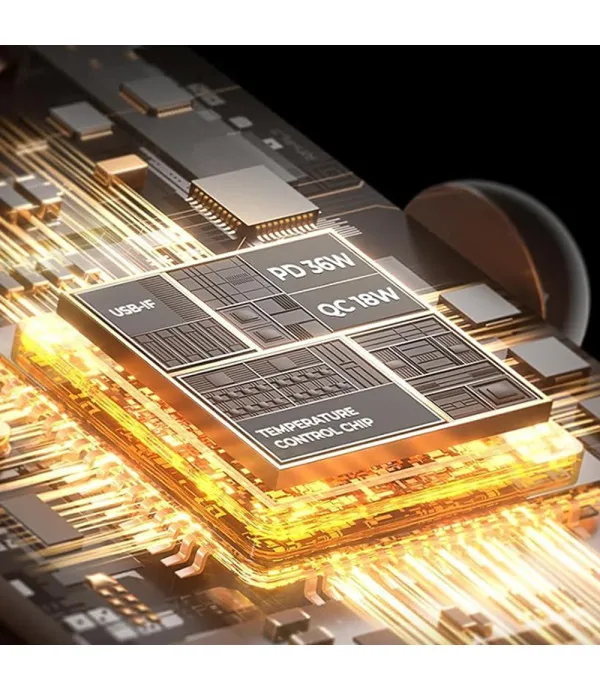 Lisen auto punjač USB-A + USB-C PD 36W s Type-C kabelom