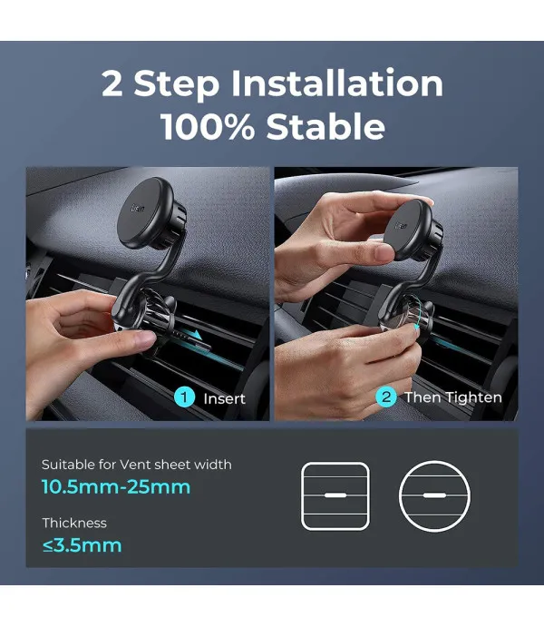 Lisen magnetski automobilski nosač za ventilaciju YL0222060002