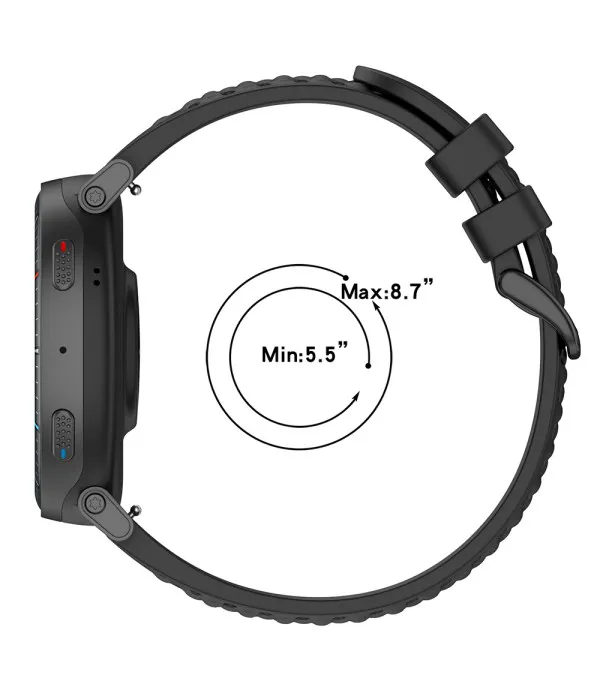 Sport Vent 22 mm silikonski remen za Samsung Galaxy Watch, Huawei Watch GT, Garmin, Xiaomi i druge satove