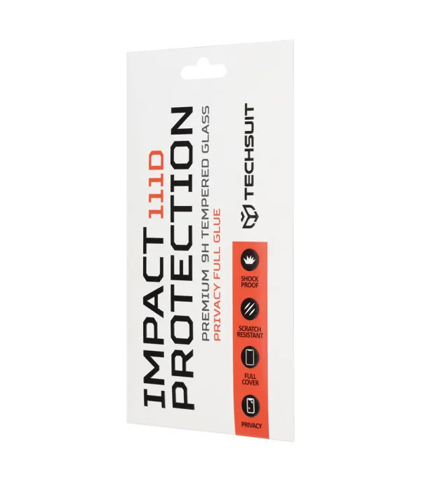 Techsuit 111D Privacy Full Glue zaštitno staklo za Google Pixel 10a