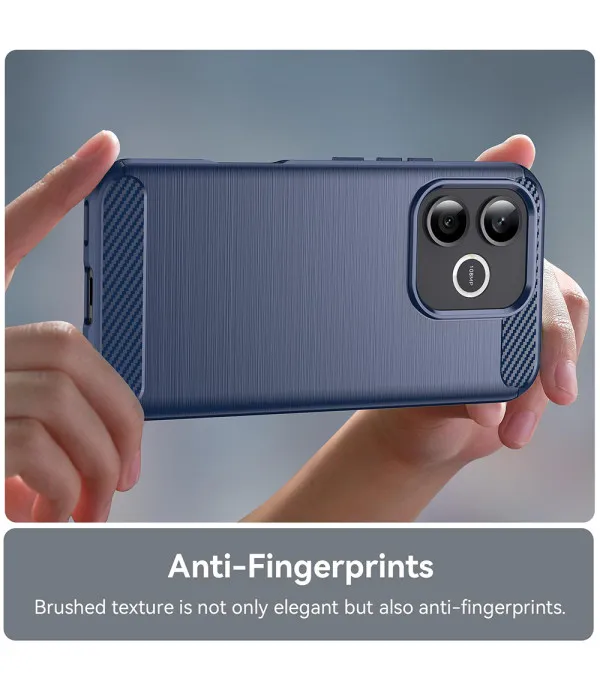 Carbon Brush TPU silikonska maska za Honor 600 Lite 5G
