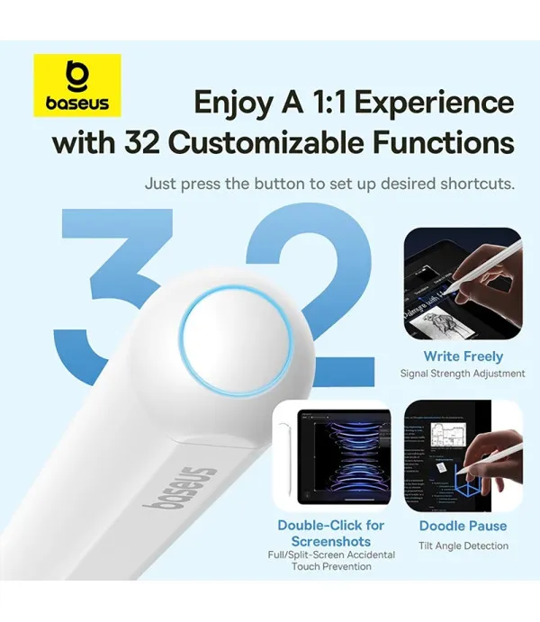Baseus Smooth Writing 3 Series Stylus Pen za iPad s magnetskim punjenjem