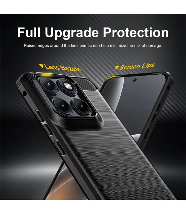 Carbon Brush TPU silikonska maskica za Motorola Edge 70 Fusion 5G
