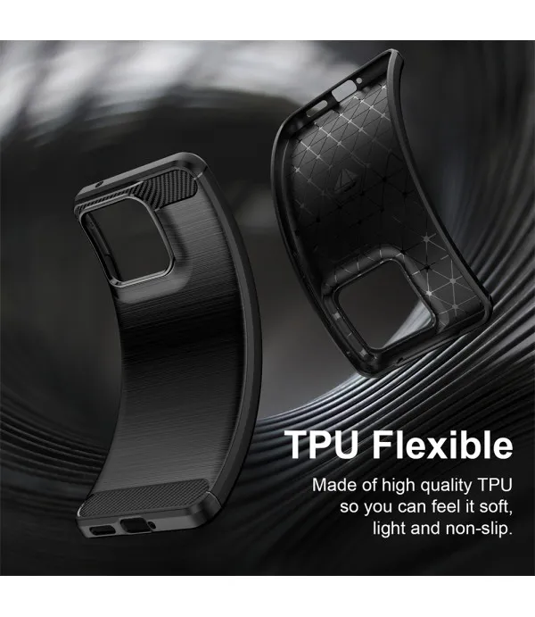 Carbon Brush TPU silikonska maskica za Motorola Edge 70 Fusion 5G