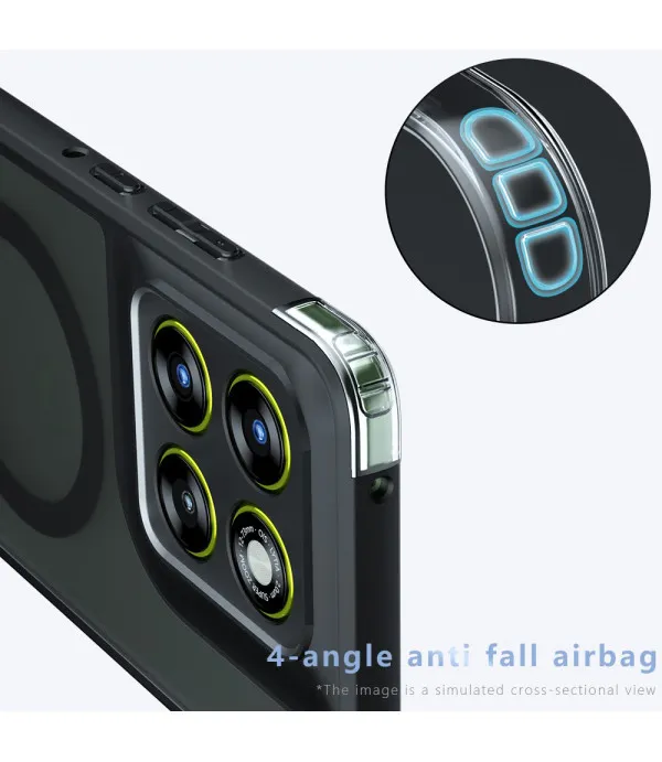 MagSafe mat prozirna maskica za Motorola Edge 70 Fusion 5G