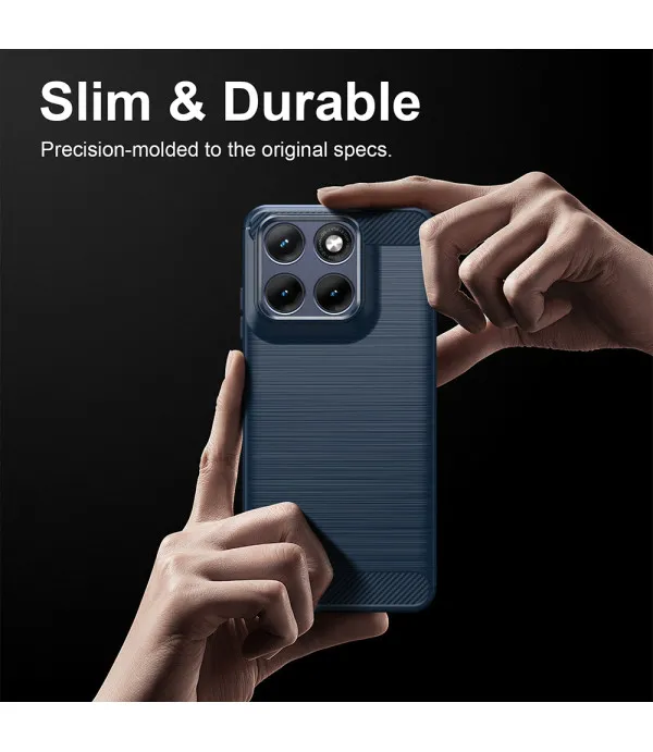 Carbon Brush TPU silikonska maskica za Motorola Edge 70 Fusion 5G