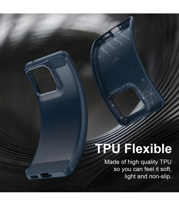 Carbon Brush TPU silikonska maskica za Motorola Edge 70 Fusion 5G