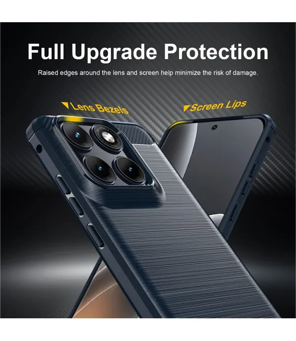 Carbon Brush TPU silikonska maskica za Motorola Edge 70 Fusion 5G