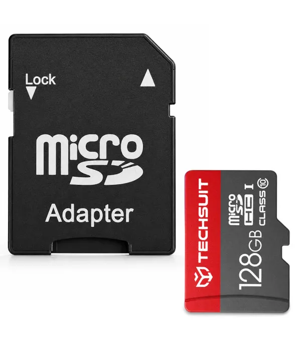 Techsuit MicroSDHC Class 10 memorijska kartica 128 GB s SD adapterom