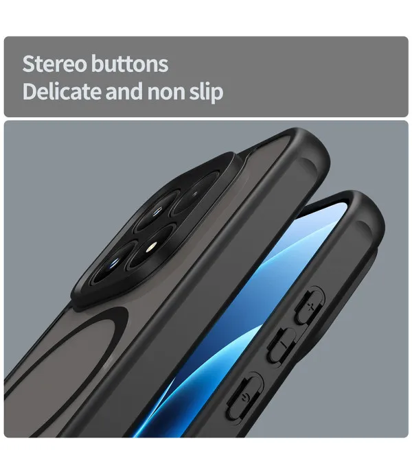 Magnetic Matte PC + TPU maskica za Xiaomi 17T Pro