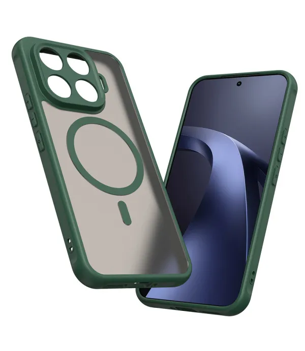 Magnetic Matte PC + TPU maskica za Xiaomi 17T Pro