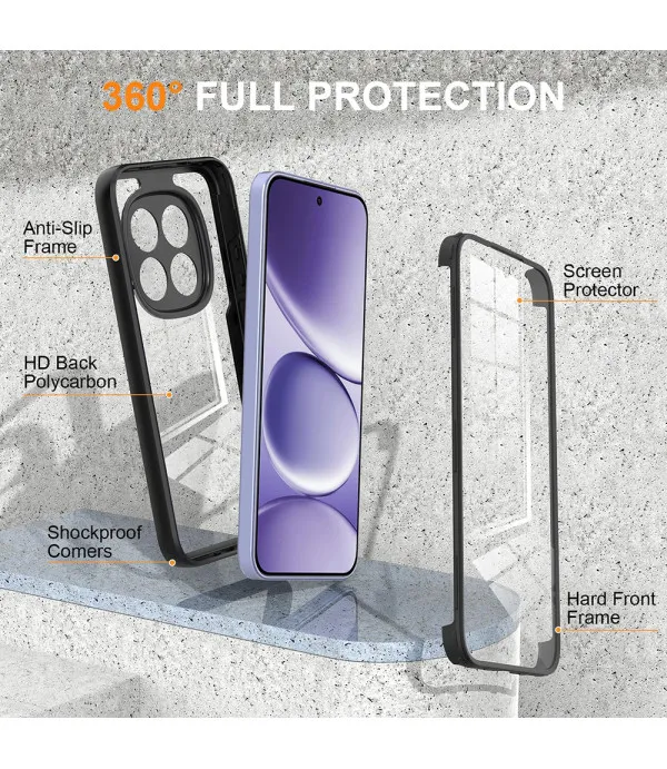 Techsuit ColorVerse 360 maskica sa zaštitnim staklom za Xiaomi 17T Pro