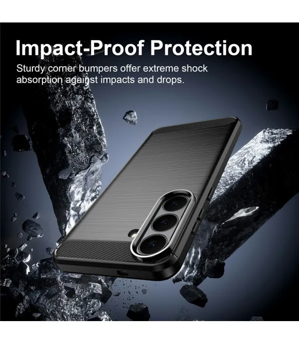 Carbon Brush TPU zaštitna maskica za Samsung Galaxy S26 FE 5G