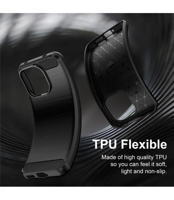 Carbon Brush TPU maskica za Xiaomi Redmi Note 17 Pro 5G