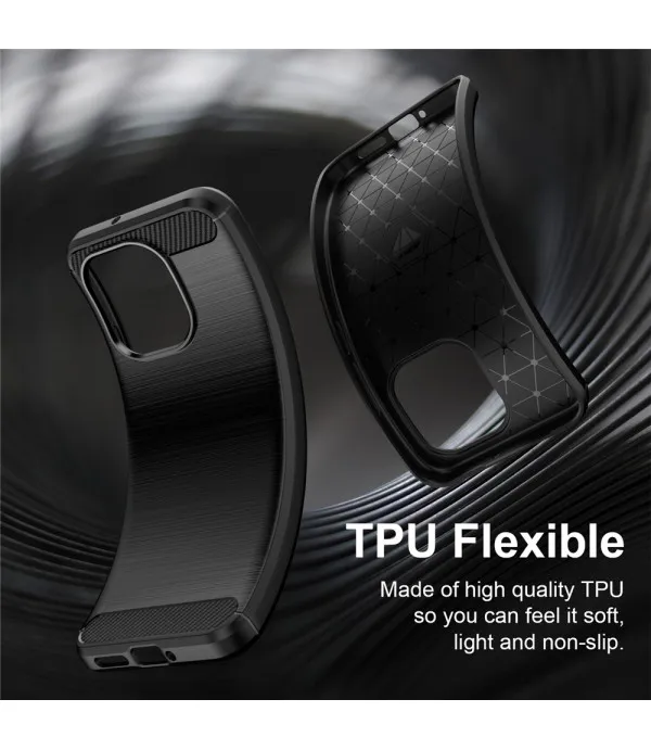 Carbon Brush TPU maskica za Xiaomi Redmi Note 17
