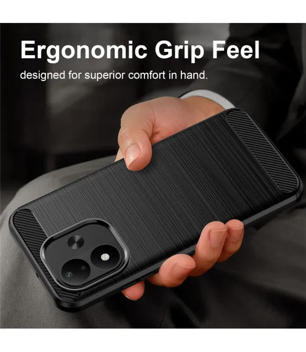 Carbon Brush TPU maskica za Xiaomi Redmi Note 17
