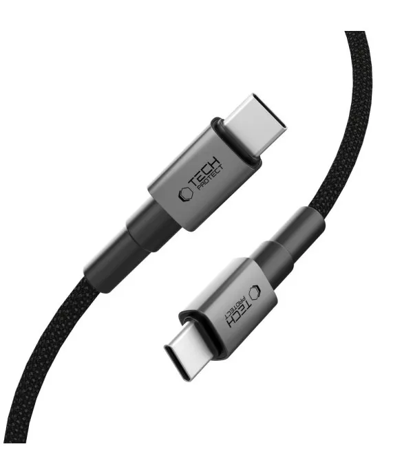Tech-Protect Ultraboost USB-C na USB-C 100W 1m kabel – brzo punjenje i prijenos podataka