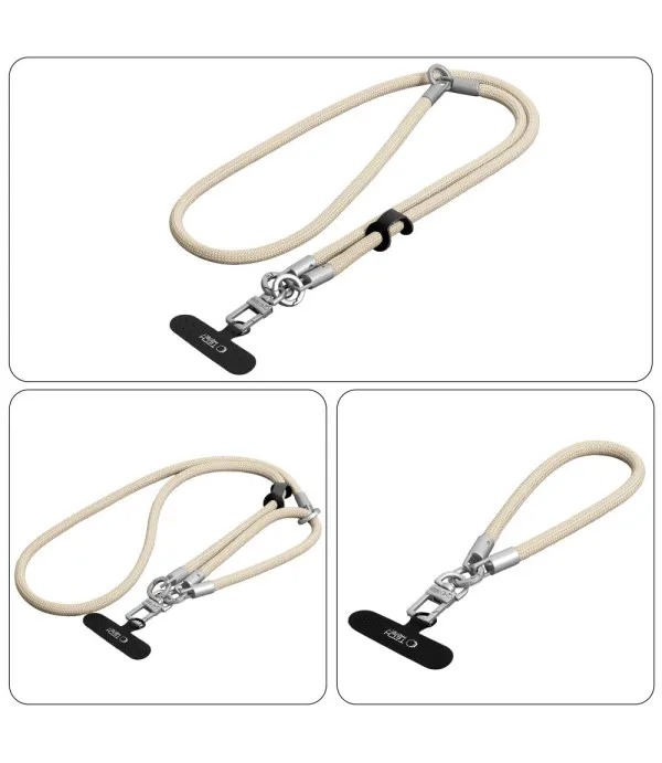 Tech-Protect C10S Rope Crossbody & Wrist univerzalna vezica za mobitel - Narančasta