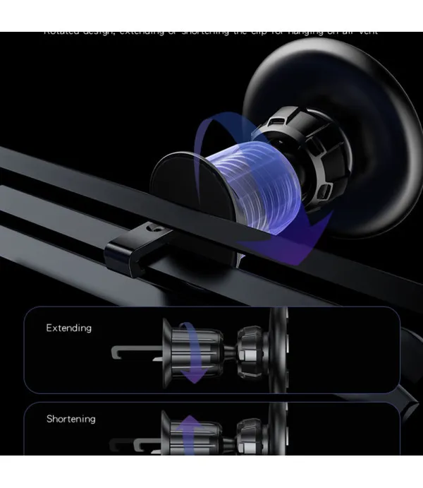 Yesido C156 magnetski auto nosač za mobitel za ventilaciju
