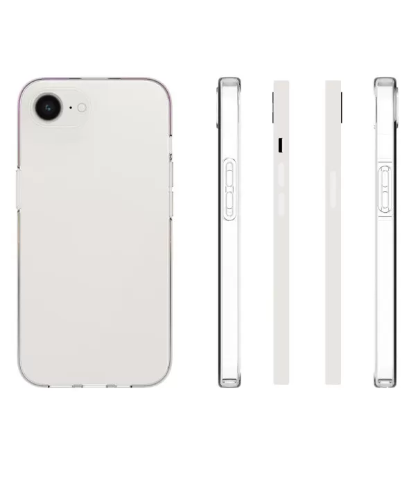 Prozirna silikonska zaštitna maskica za iPhone 16e/17e