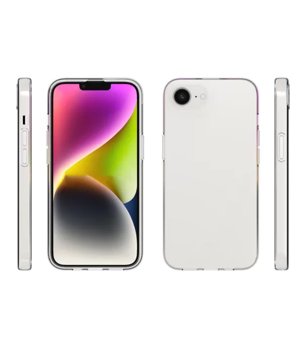 Prozirna silikonska zaštitna maskica za iPhone 16e/17e