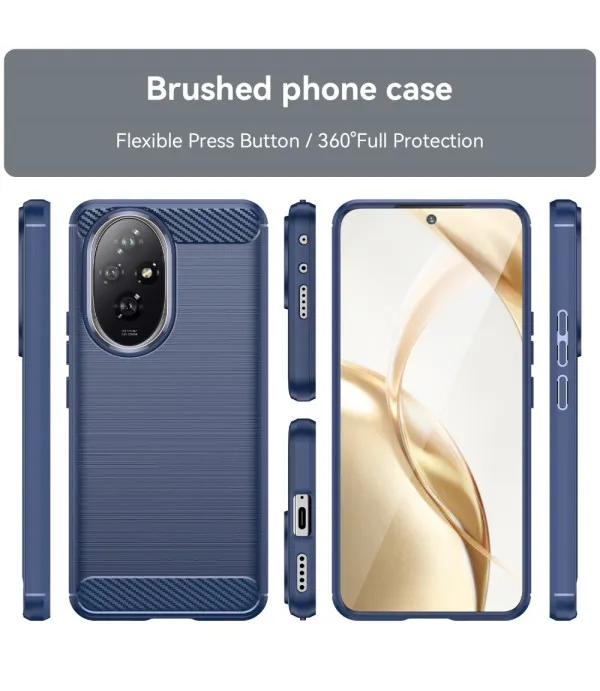 Carbon Brush TPU maskica za Honor 200 5G