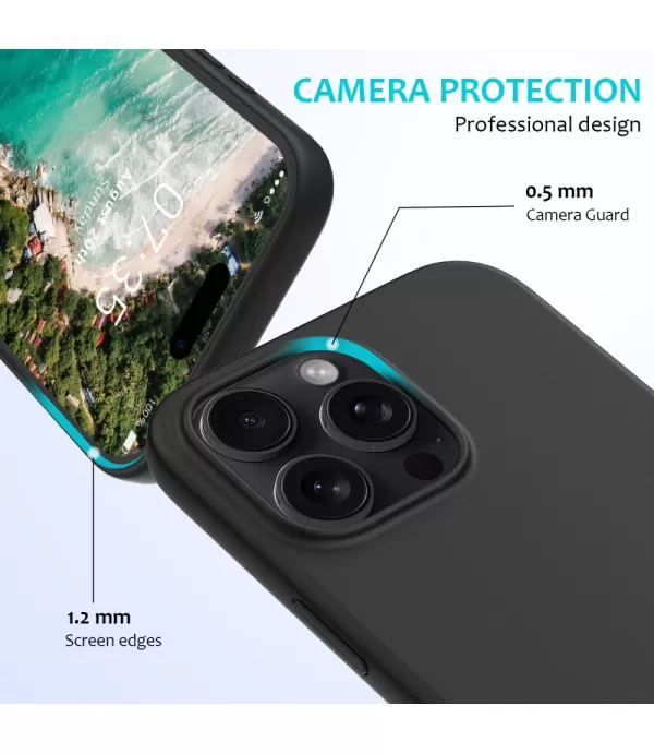 Liquid mat silikonska TPU maskica za iPhone 16 Pro