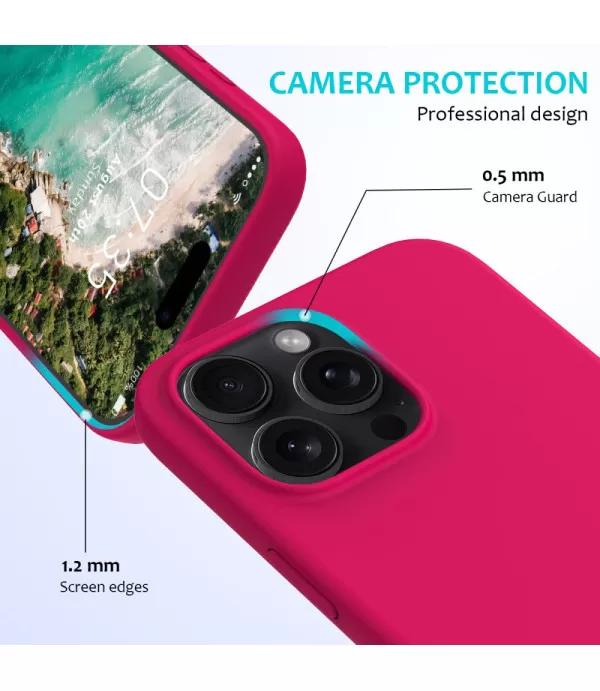 Liquid mat silikonska TPU maskica za iPhone 16 Pro