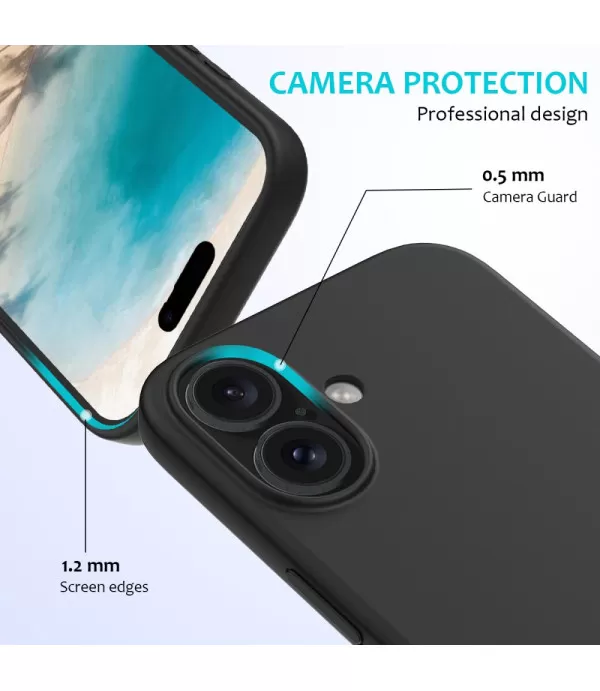Liquid mat silikonska TPU maskica za iPhone 16
