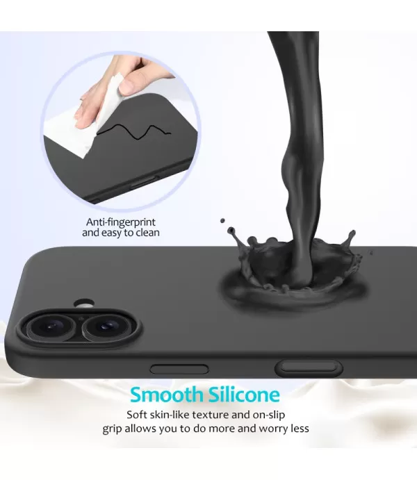 Liquid mat silikonska TPU maskica za iPhone 16
