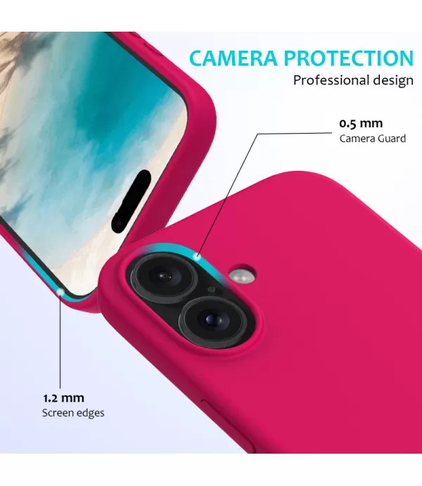 Liquid mat silikonska TPU maskica za iPhone 16