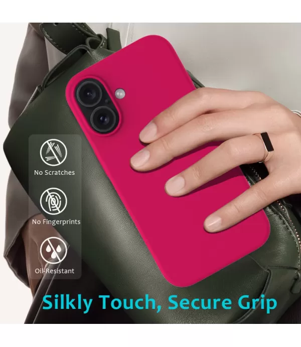Liquid mat silikonska TPU maskica za iPhone 16