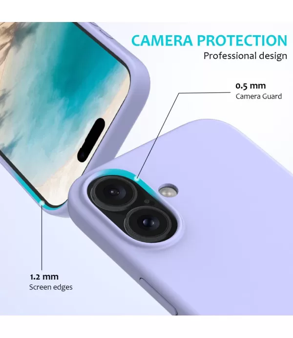 Liquid mat silikonska TPU maskica za iPhone 16 Plus