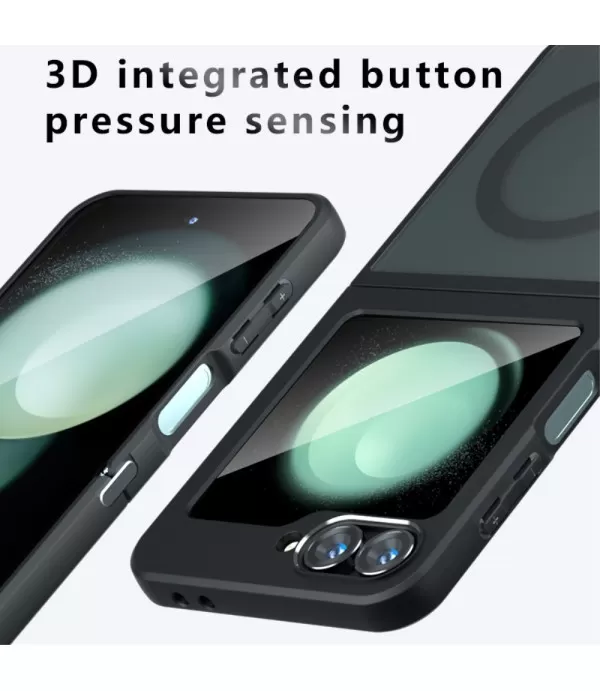 Prozirna Magsafe silikonska maskica za Samsung Galaxy Z Flip6 5G