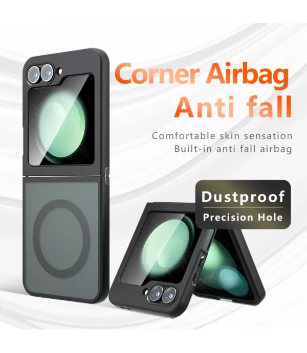 Prozirna Magsafe silikonska maskica za Samsung Galaxy Z Flip6 5G