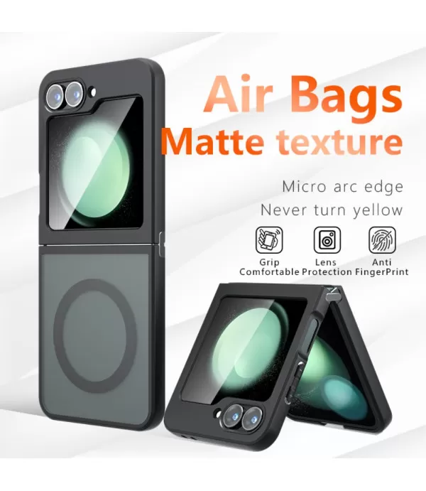 Prozirna Magsafe silikonska maskica za Samsung Galaxy Z Flip6 5G