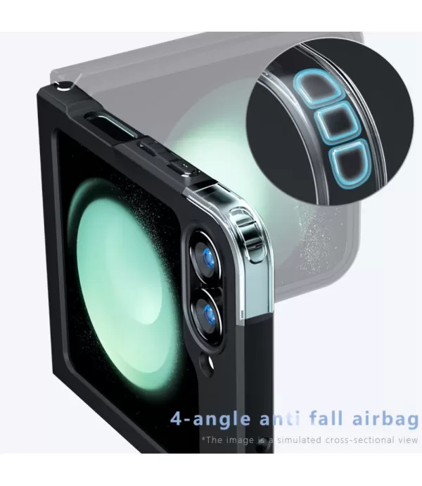 Prozirna Magsafe silikonska maskica za Samsung Galaxy Z Flip6 5G