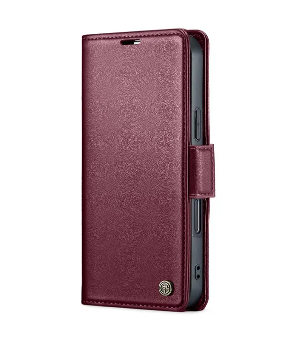 CASEME 023 kožna novčanik torbica za iPhone 16 Pro