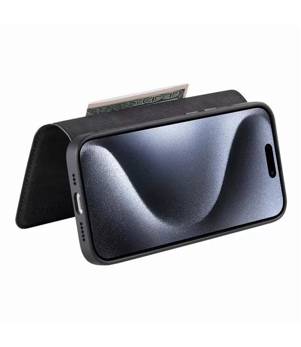 CASENEO MagSafe Odvojiva Preklopna Torbica i Maskica za iPhone 16 Pro