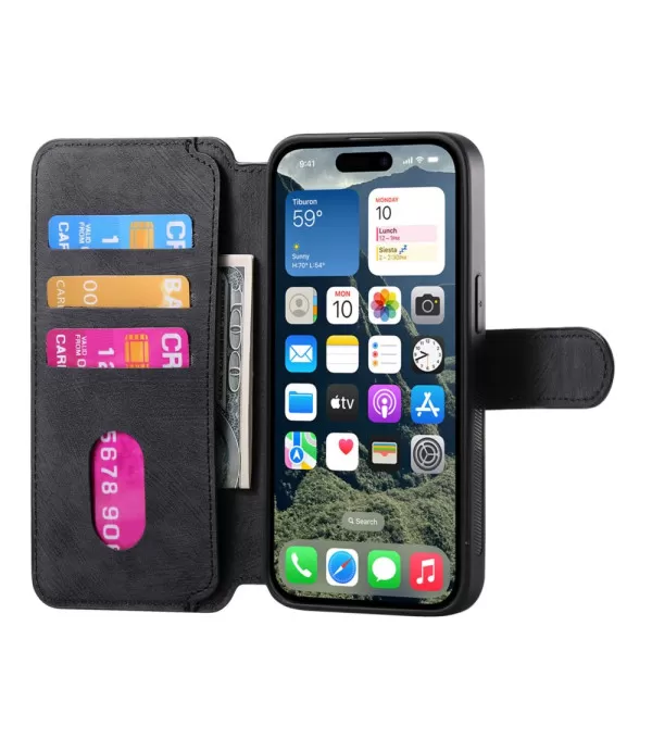  CASENEO MagSafe odvojiva preklopna torbica i maskica za iPhone 16
