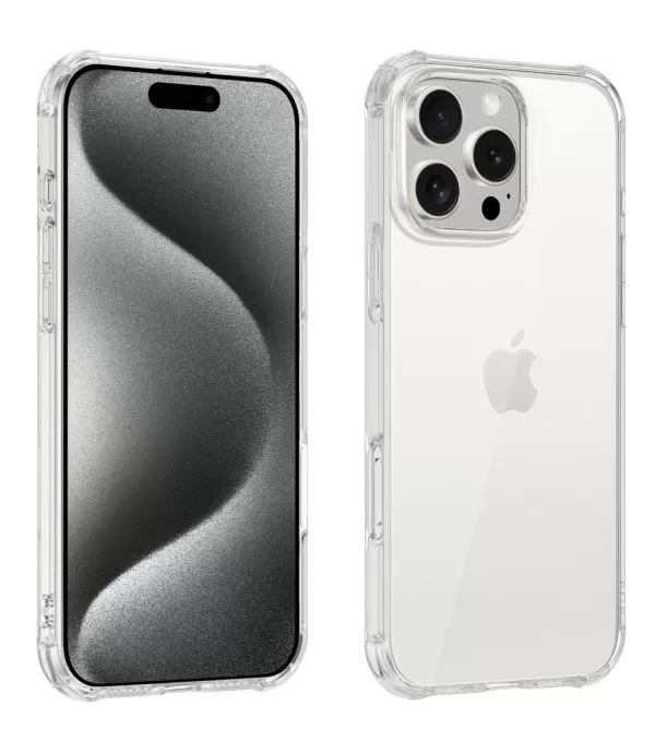 Prozirna silikonska zaštitna maskica za iPhone 16 Pro Max