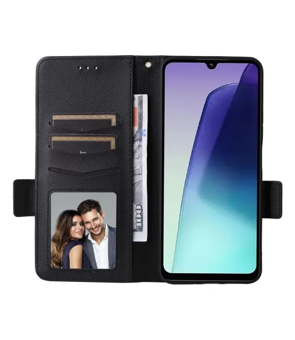 Crazy Horse novčanik kožna torbica futrola za Xiaomi Redmi 14C