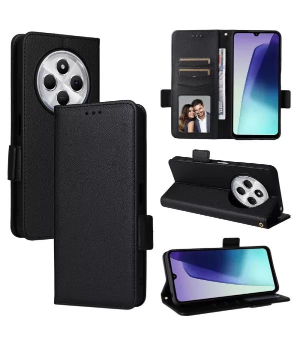 Crazy Horse novčanik kožna torbica futrola za Xiaomi Redmi 14C