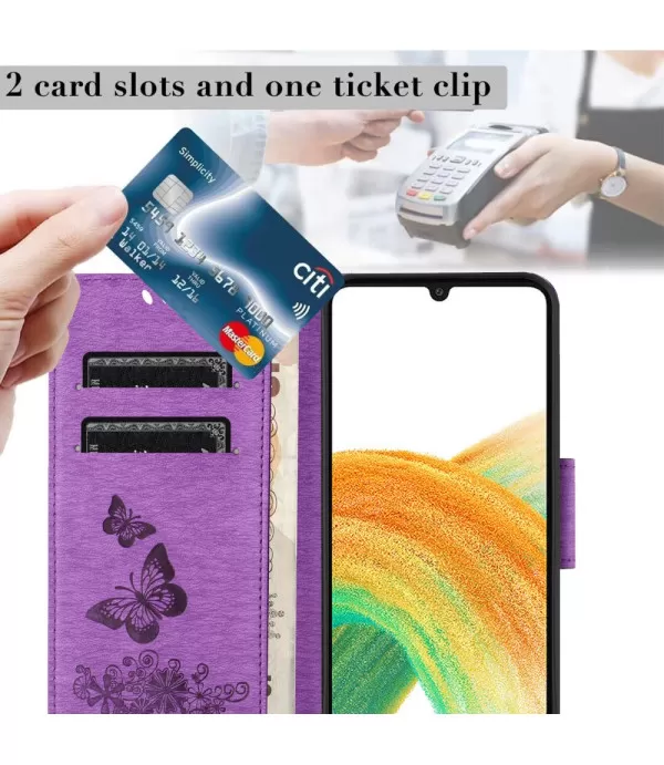 Leptiri dizajn Premium preklopna torbica futrola za Samsung Galaxy A16 5G