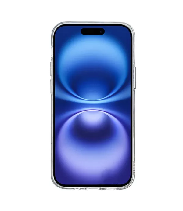 Silikonska prozirna maskica sa uzorkom Božićnog snjegovića za iPhone 16