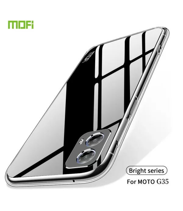 MOFI silikonska prozirna maskica za Motorola Moto G35 5G