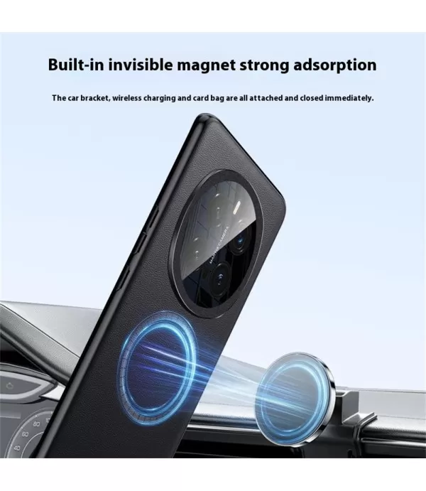  Premium MagSafe magnetna kožna maskica za Honor Magic7 Pro 5G