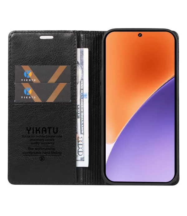 YIKATU premium preklopna torbica za Xiaomi 15
